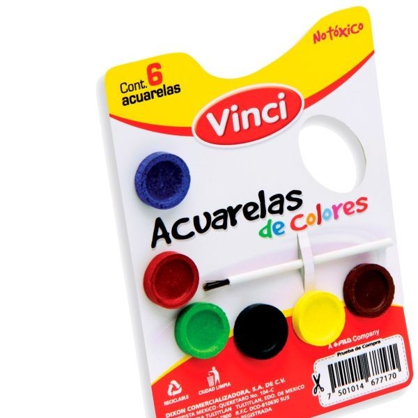 ACUARELA CARTON C6 VINCI C.200